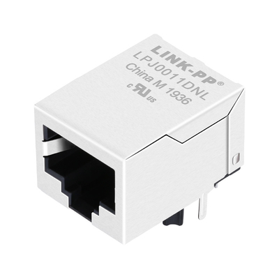 Belfuse SI-60160-F RJ45 Single Port Right angle Ethernet Connectors With Magnet