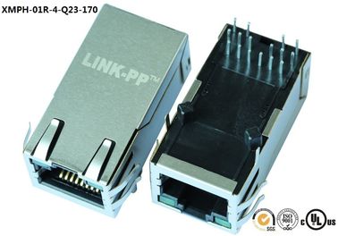 LAN interface 10 / 100M Shielded POE RJ45 Connector XMPH-01R-4-Q23-170