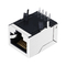 Belfuse SI-60160-F RJ45 Single Port Right angle Ethernet Connectors With Magnet