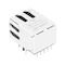 POE RJ45 Connector P65-101-1HQ9 and LPJ0075AHNL 10 / 100Base-T For Poe Voltage