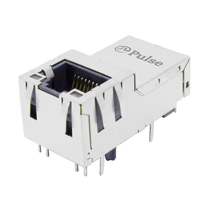 Vertikale Rj45 Steckfassung 1000 kompatiblen LINK-PP der Basis-t des Impuls-J1V-U2100NL mit YG/G führte