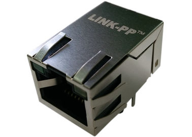Einzelner Hafen des Vergolden-WT-50036 des Verbindungsstück-RJ45 mit 1 x 1 Jack-Konfiguration