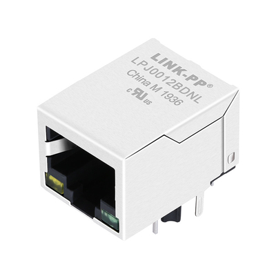 Isolierung LPJ0012BDNL 10/100Base-T Ethernet-RJ45 Jack One Port 1500Vrms