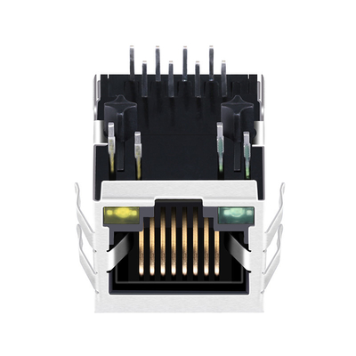 Widerstand LED Rj45 LPJ0012A73NL sondern Hafen-schnelle Ethernet-Verbindungsstücke aus