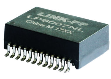 Hochspannungstransformator-einzelne Häfen der isolierungs-3500V für Lan-Ethernet, LP6007NL