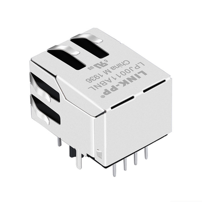 Hochgeschwindigkeitsmagnetischer Rj45-Anschluss Modular J00-0065NL mit LED
