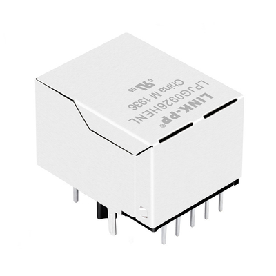 1000Base-T Einzelanschluss RJ45 Modular Jack mit POE+ LPJG0926HENL