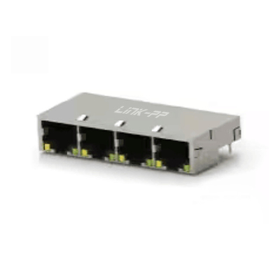 Geschützter 1x4 Low Profile RJ45 Stecker 1888251-1 1888251-2 1888251-5