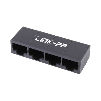 4 Ports Modular Jacks mit niedrigem Profil 43223-8140