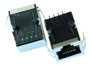 ARJ11A-MDSN-MU2 einzelnes Hafen-Verbindungsstück des Ethernet-RJ45 für 10/100 BASE-T magnetisch