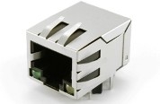 JXD0-0025NL Rechtswinkelkonnektor RJ45 mit LED 1000 Basis-T für Kategorie 5e
