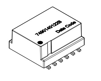 7490140122B 10/100 Basis-T SMT-Transformator Magnetmodul