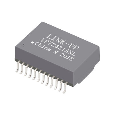 749052051 10G Basis - T 24 Pin Single Port 1A SMD PoE+ Lan Transformer Modules LP72431ANL