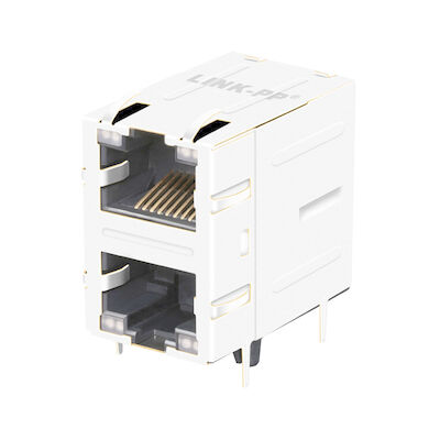 6368011-4 2x1 Verbindungsstück des Hafen-RJ45 ohne Magnetics LPJE17200A31NL