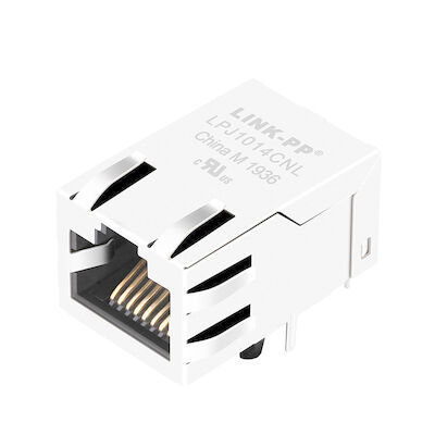 MJF13T25U-KF06B3-0808-LF 100 Basis-t RJ45 einzelnes Port-PWB Jack LPJ1014CNL