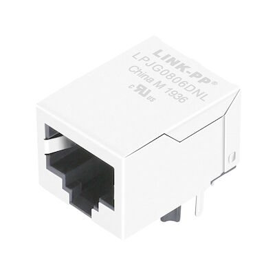HR901130A RJ45 mit integriertem 10/100BT Magnetics THT schirmte LPJG0806DNL ab