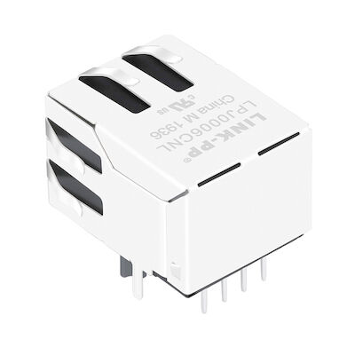 Einzelner Hafen LPJ0006CNL RJ45, 1CT: 1, Filter-Verbindungsstück-Buchse, zu fasten Ethernet
