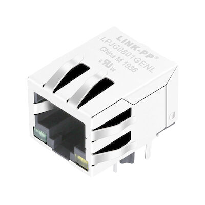 RJ-101G50E 10 Verbindungsstück Pin Rj45, Gigabit Jack LPJG0801GENL