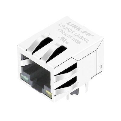 5-1840406-8 RJ45 modularer Jack 10/100 Basis - t-Netz-Schalter LPJ0011ABNL