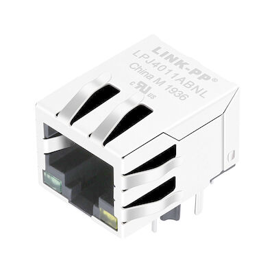 LPJ4011ABNL kreuzen MIC24013-5104T-LF3 10/100Mbps Rj45 mit LED 74990112121