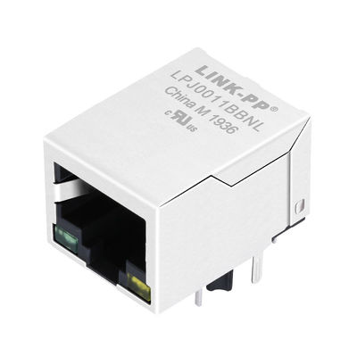 Integrierte 10/100 Basis T Ethernet Lan RJ 45 Steckverbinder JKM-0009NL LPJ0011BBNL