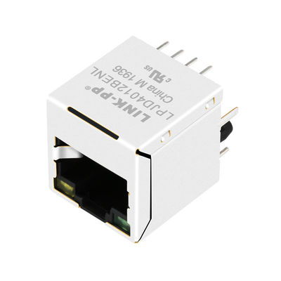 JXD2-0010NL, vertikaler Magnetics Rj45 modularer Jack 10/100Mbps LPJD4012BENL