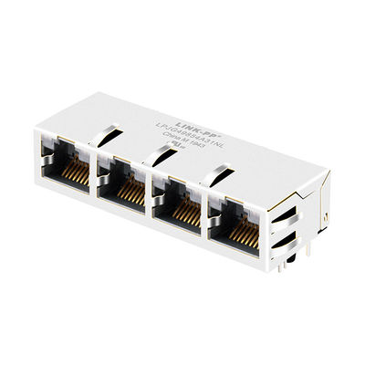 Äquivalent JXG0-0098NL 4 der Klinke zu des Hafen-Gigabit-Rj-45 oben mit LED