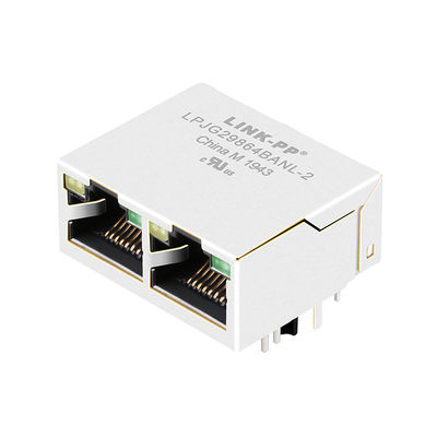 JXD1-2016NL Hafen-modulares magnetisches Rj45 Netz 1000 Basis--ttab ups 1x2 Jack