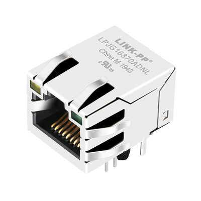 JD1-0001NL 1000 Basis-t Rj45 modulares Jack abgeschirmtes rechtwinkliges mit LED