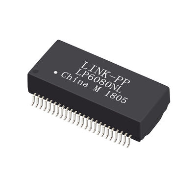 AGSC-48111S SMD magnetischer POE+ Transformator LP6080NL Gigabit-