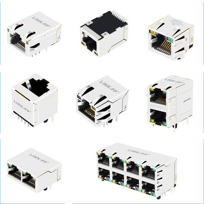RJ45 modularer Jack With/ohne magnetisches keine POE/POE/POE+