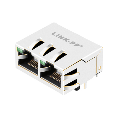 Magnetischer Jack-Basis--ttab ups 1X2 des Ethernet-0826-1X2T-HS-F Hafen 1000