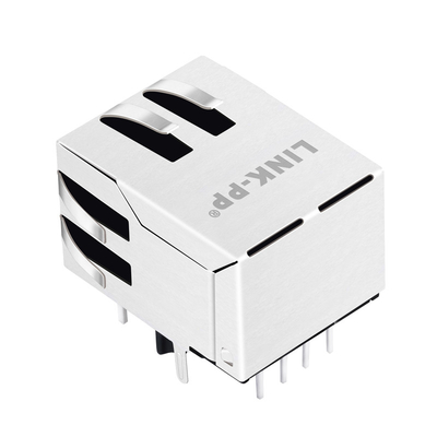 A836-1A1T-91B Tab Down 10/100 BASE-T einzelnes weibliches PortRJ45 Jack With G/Y führte