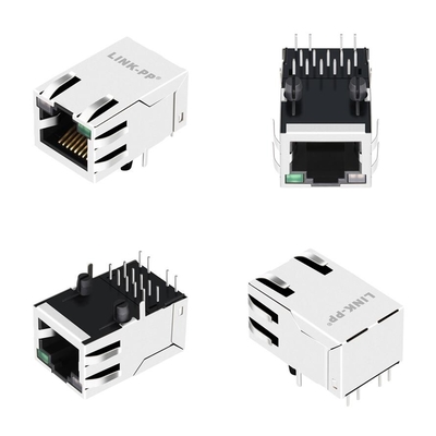 Kern JXT7-1131NL Tab Up Single Port Magnetics RJ45 Jack 8 der Basis--t10g