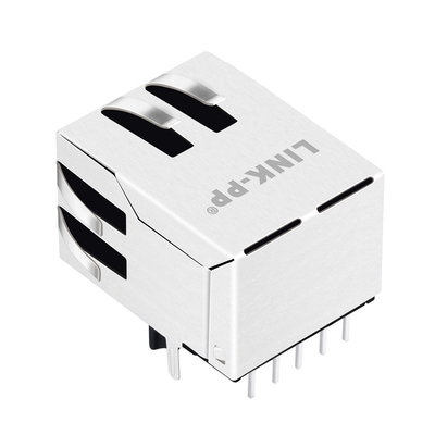 Hafen Rj45 Jack Without Led Tab Down JV006I21NLT 10/100 Basis--t1x1 schirmte mit Magnetics ab