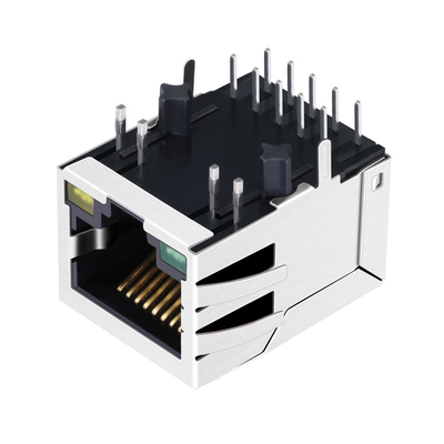 JT4-1202HL Ethernet 1000 Basis--ttab down surface mount rjs 45 Jack 1 Port mit Grünem/Gelb geführt