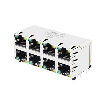 RJSAE-5384-04 kompatibler LPJE108XAHNL 2X4 Hafen RJ45 Jack Without Integrated Magnetics