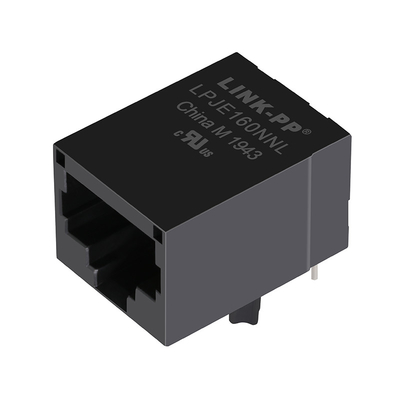 SS-7188-NF kompatibles LPJE160NNL 8P8C Tab Down RJ45 modularer Jack Without Integrated Magnetics