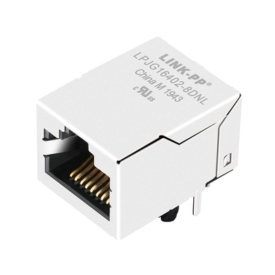 RT9-HK-0002 1x1 Port Integrierte Magnetik RJ45-Buchse 1000 Base-T Tab Up Ohne LED