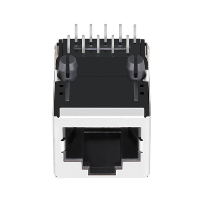 Hafen POE Rj45 der 46F-1451NWZ2NL Gleichrichterdiode-1x1 Basis-t Tab Up Without Leds Buchsen-100