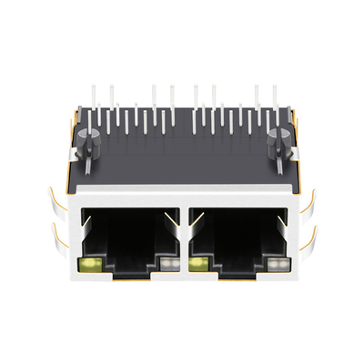 0826-1X2T-HT-F 4PPoE 60W 1x2 Basis-t RJ45 MagJack Tab Up With GO/Y Hafen-2.5G führte