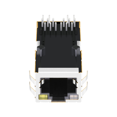 0826-1X1T-M1-F POE RJ45 MagJack 1x1 Hafen-Basis-t 1000 Tab Up With OG/Y führte RoHS