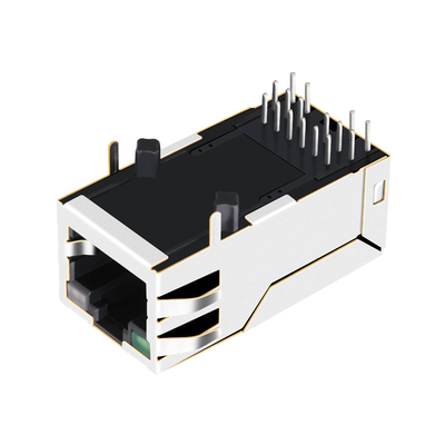 1-1840744-8 Gigabit RJ45 Jack Female Connector 12PIN 1000 BASE-T führten Grün/Green&Orange