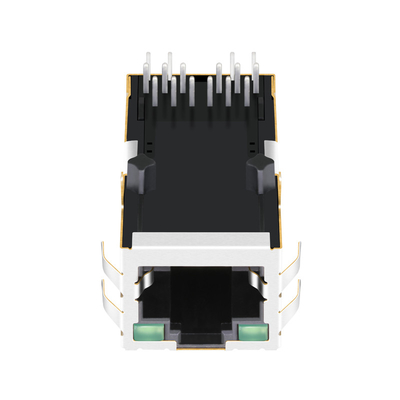 L826-1G1T-32-F Basis-t 1000 Tab Up Low Profile Rj 45 Anschlussbaugruppen grünen,/das geführten Grün