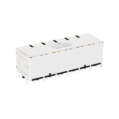 JT5-2470NL 2x6 magnetische Verbindungsstücke 12P8C der Hafen-10G Basis--trj45 mit HELLEN ROHREN