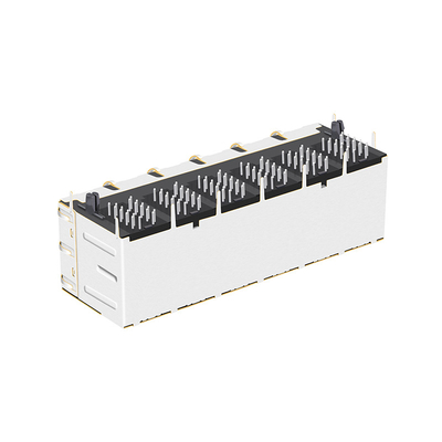 JT5-2610CNL 10G Steckfassungen des Basis--t2x6 magnetische Hafen-RJ45 SEITENeintritt 12 PIN With Led