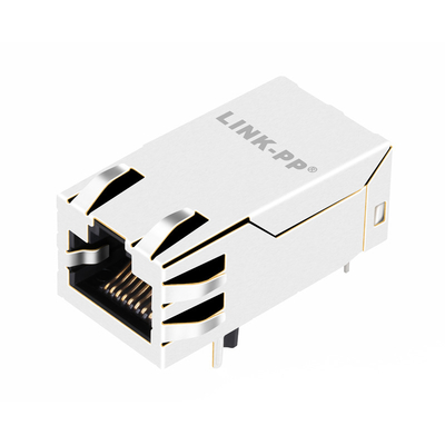 JK0-8001NL einzelner Hafen HD BASE-T RJ45 magnetischer Jack 4PAIR POE 30W Tab Up führte NICHT